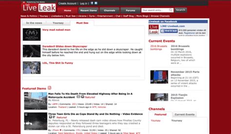 sites similar to liveleak|15 Best LiveLeak Alternatives 2024